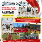26 Siswa SMK Negeri Tempursari Siap Mengemban Amanah sebagai Paskibra Kecamatan Tempursari Tahun 2026
