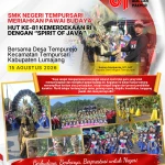 SMK Negeri Tempursari Meriahkan Pawai Budaya HUT ke-81 Kemerdekaan RI dengan “Spirit of Java”