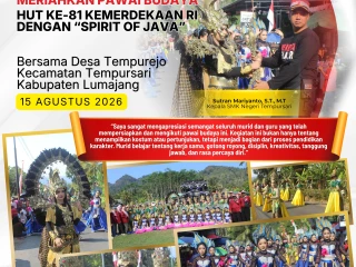 SMK Negeri Tempursari Meriahkan Pawai Budaya HUT ke-81 Kemerdekaan RI dengan “Spirit of Java”