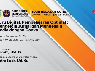 Tingkatkan Kompetensi Digital dan Tata Kelola Administrasi, SMKN Tempursari Sukses Gelar Hari Belajar Guru Seri ke-4