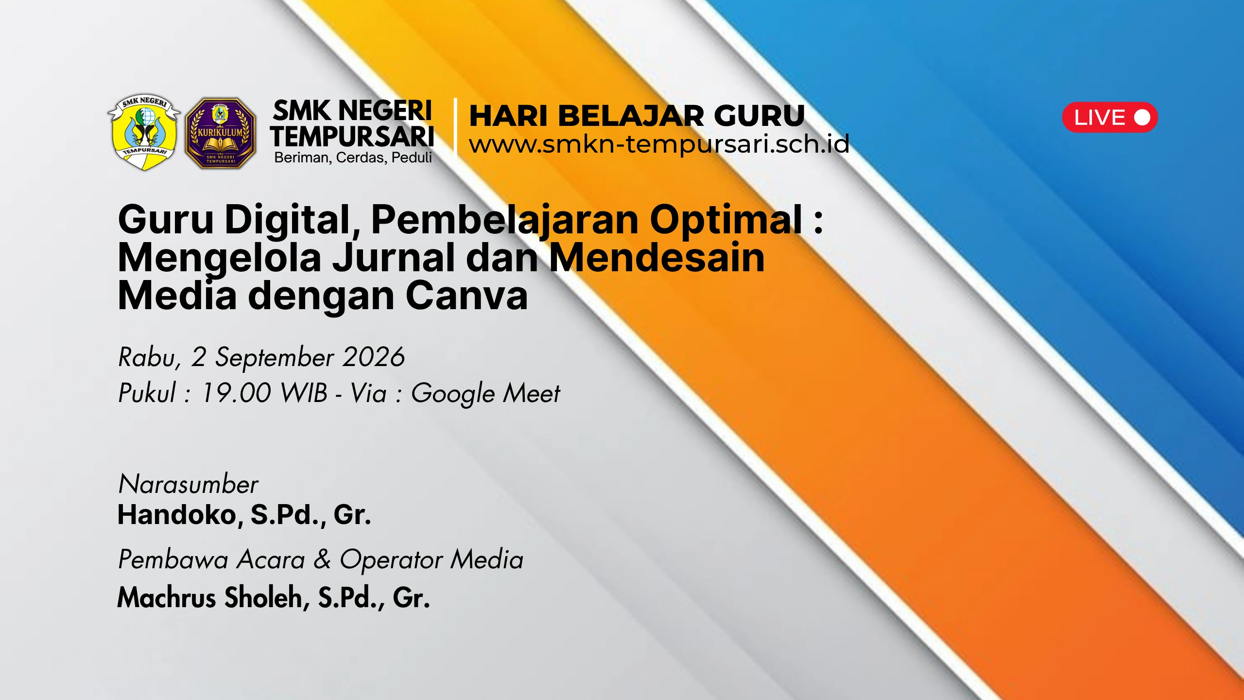 Tingkatkan Kompetensi Digital dan Tata Kelola Administrasi, SMKN Tempursari Sukses Gelar Hari Belajar Guru Seri ke-4